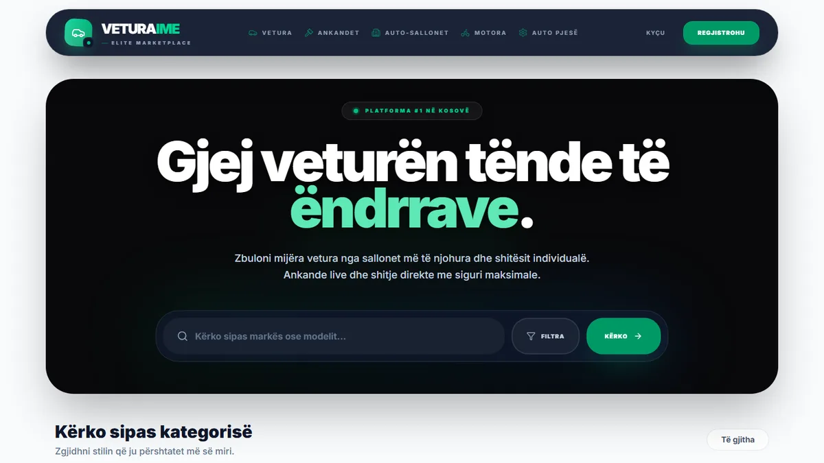 VeturaIme website